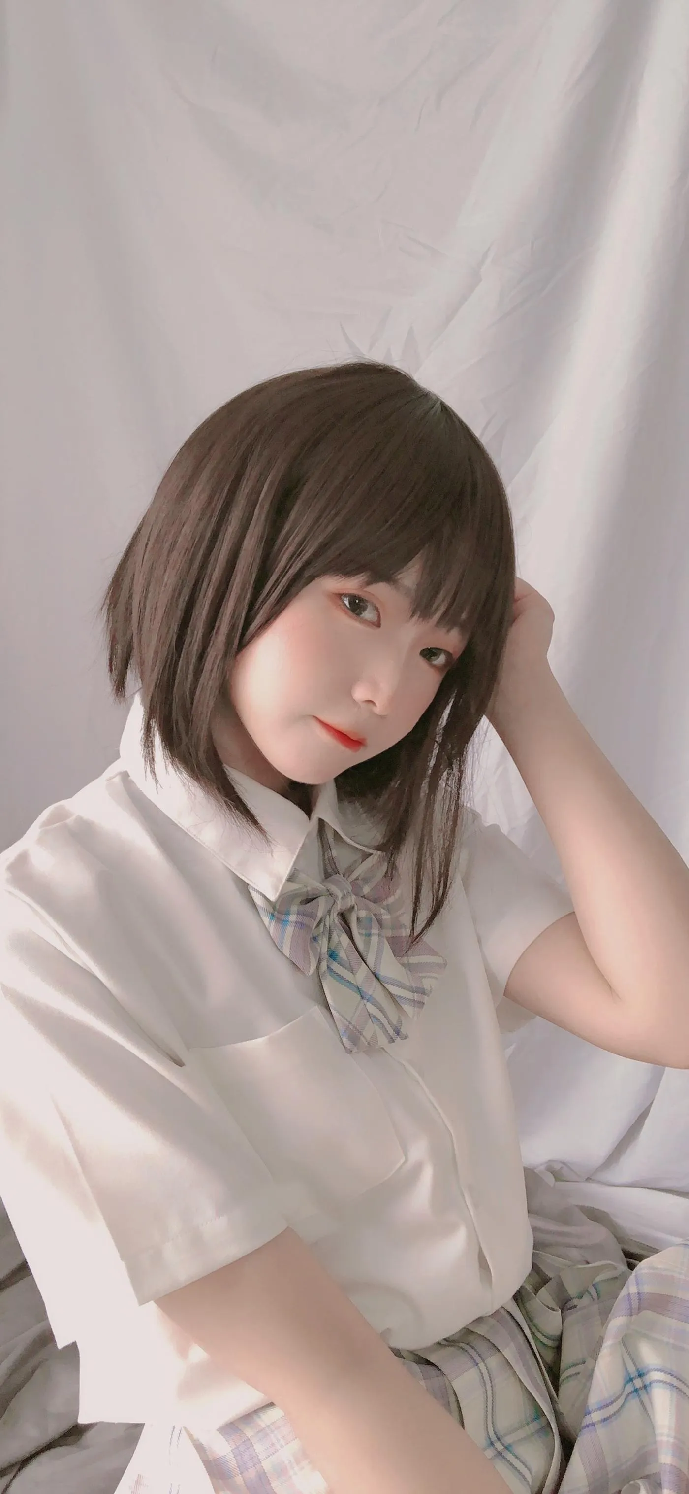 是青水 – NO.12 学妹jk自拍 [33P]插图5